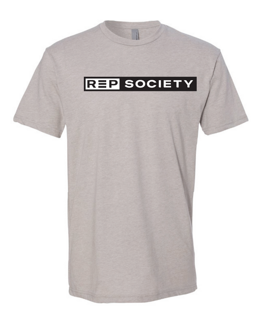 Rep Society CVC T-Shirt - Gray - Unisex
