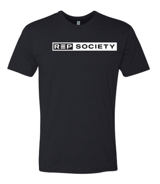 Rep Society CVC T-Shirt - Black - Unisex